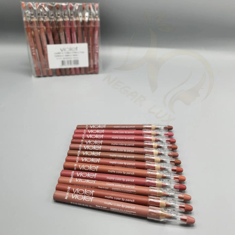 رژلب مدادی ویولت تراش دار