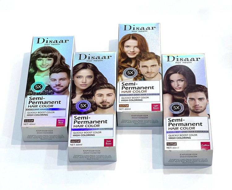 رنگ مو مردانه و زنانه کاملا گیاهی برند دیسار