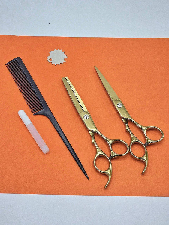 ست کامل قیچی کوتاهی و پیتاژ حرفه ای