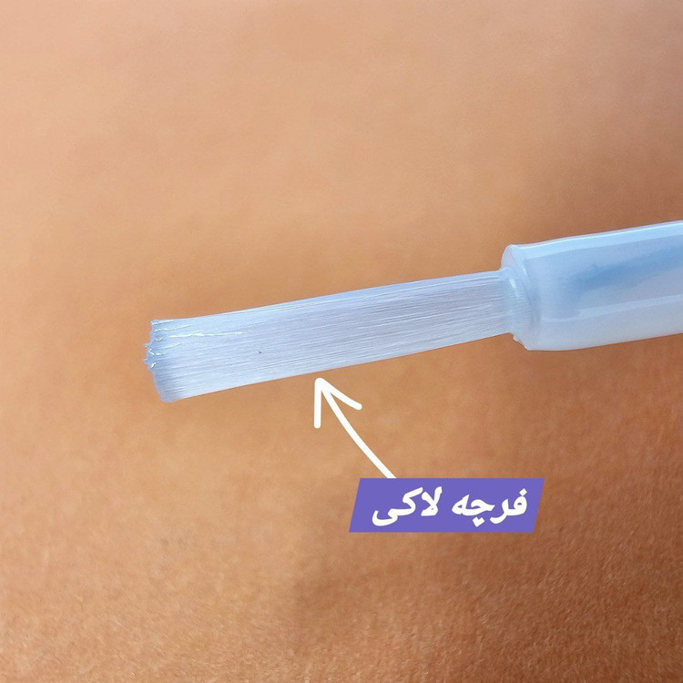 چسب ناخن فرچه لاکی 10 گرمی برند نایس