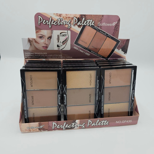 پالت سه کاره کانتور ، برنزر ، هایلایتر