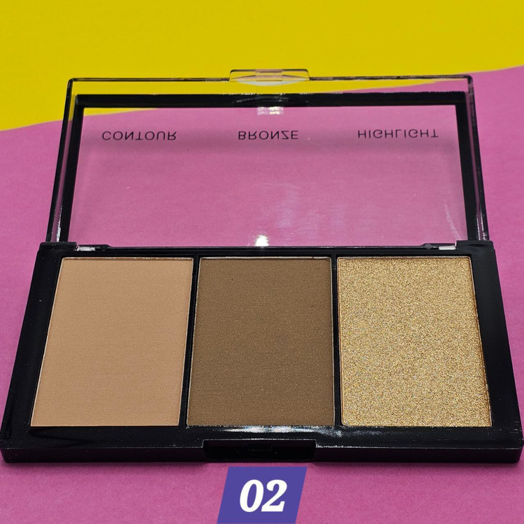 پالت سه کاره کانتور ، برنزر ، هایلایتر