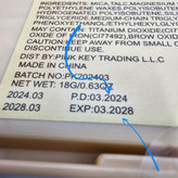 هایلایتر طرح شمش طلا اصلی برند شی نایس