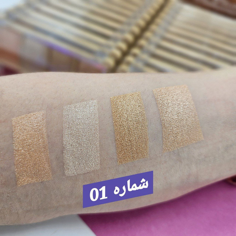 هایلایتر طرح شمش طلا اصلی برند شی نایس