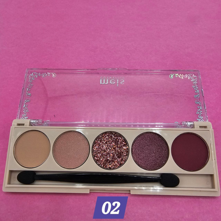 پالت سایه 5 رنگ برند میس