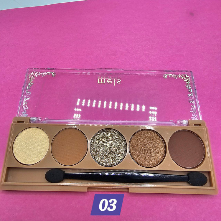 پالت سایه 5 رنگ برند میس