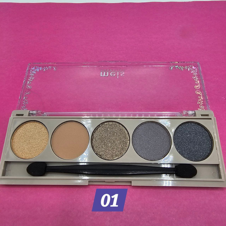 پالت سایه 5 رنگ برند میس