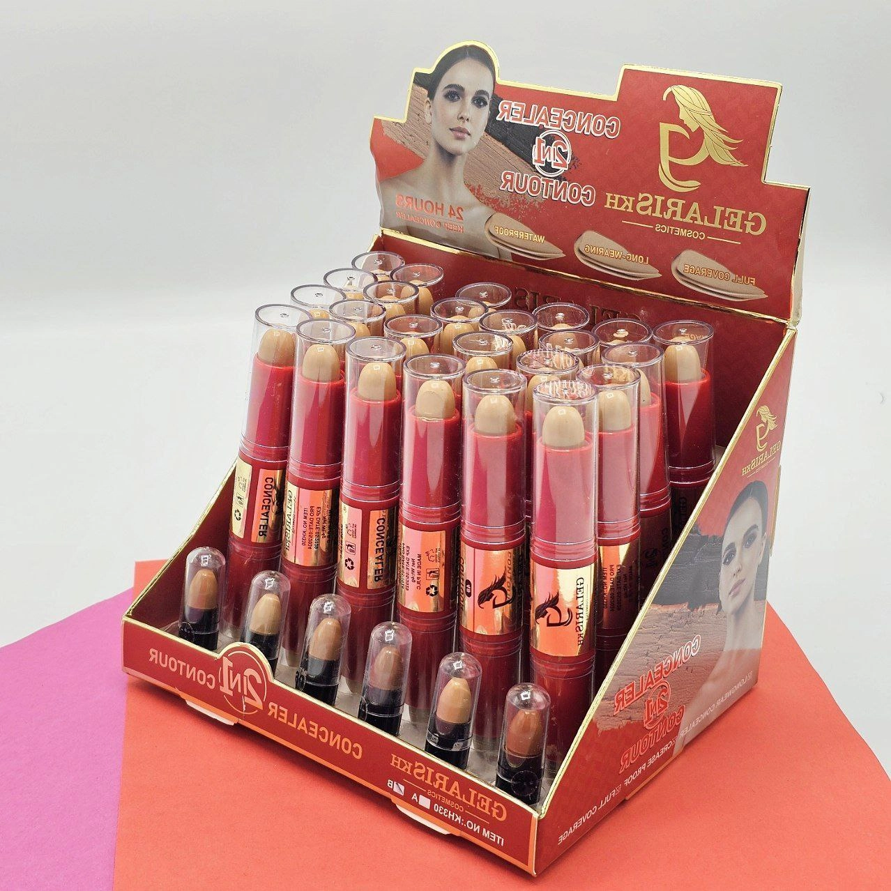 کانتور و کانسیلر دو طرفه برند گلاریس