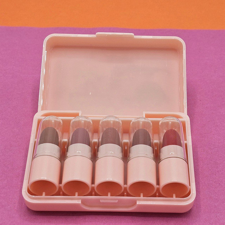 پک 5 عددی رژلب جامد بچه گانه