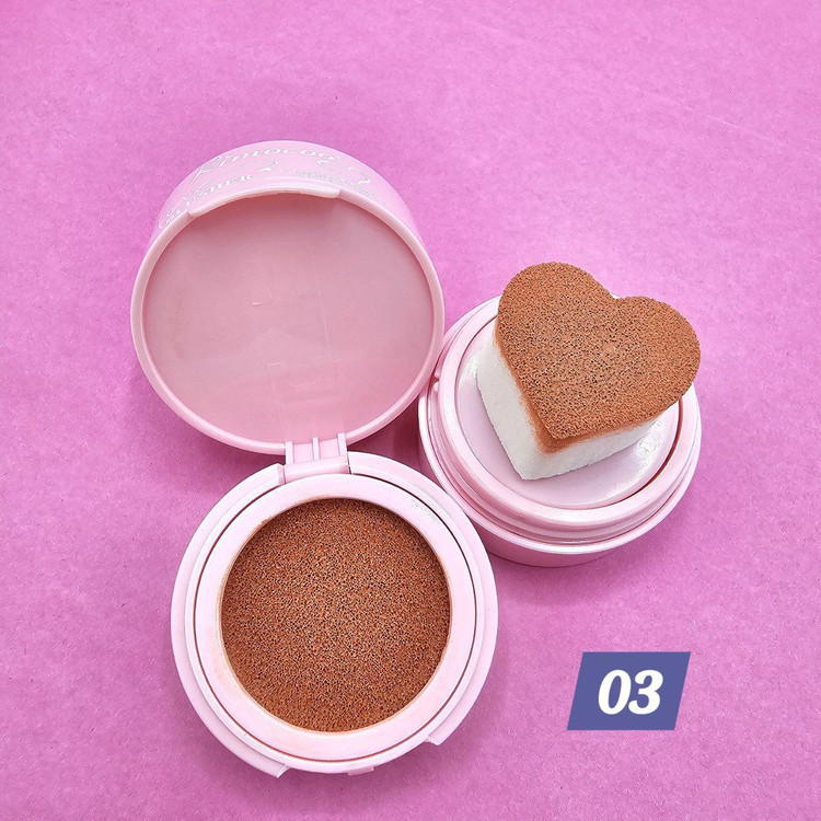 رژگونه استامپی طرح قلب برند ریموکو