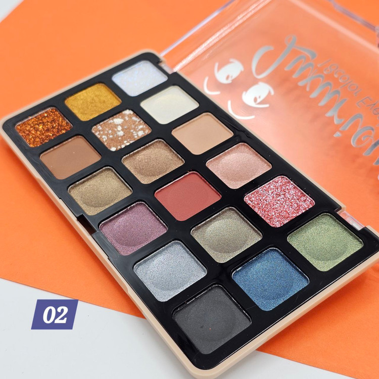 پالت سایه 18 رنگ برند do do girl