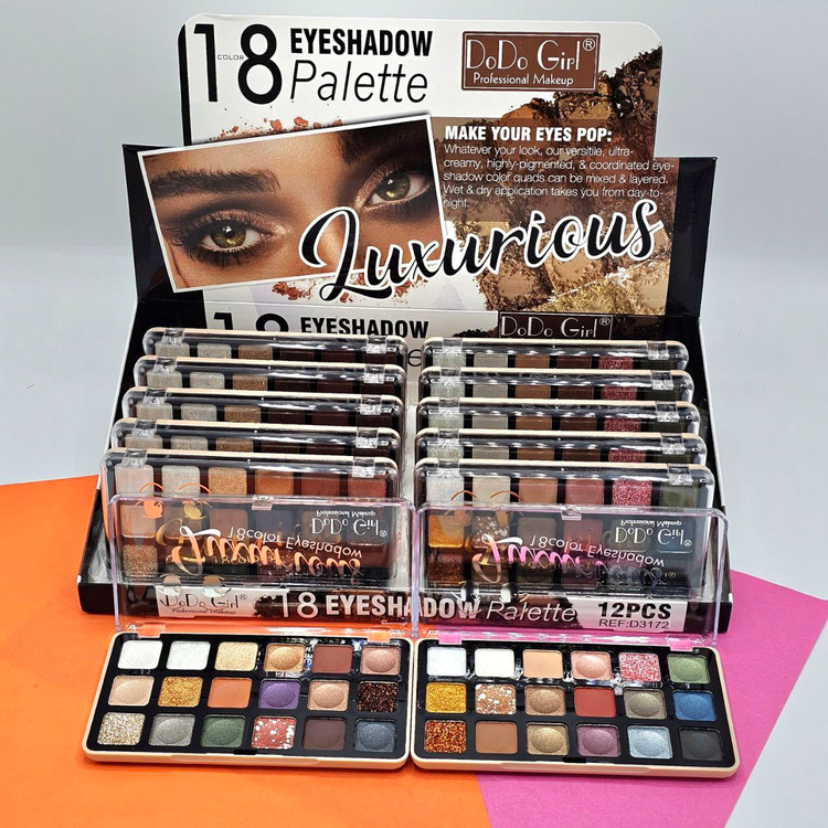 پالت سایه 18 رنگ برند do do girl