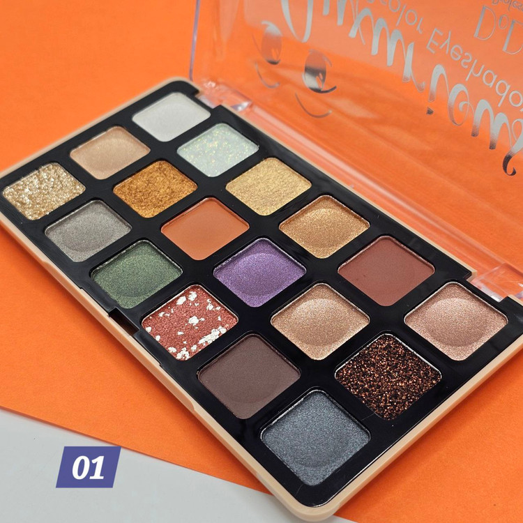 پالت سایه 18 رنگ برند do do girl