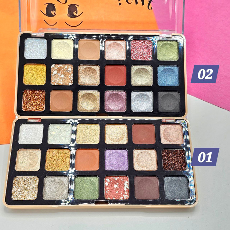 پالت سایه 18 رنگ برند do do girl