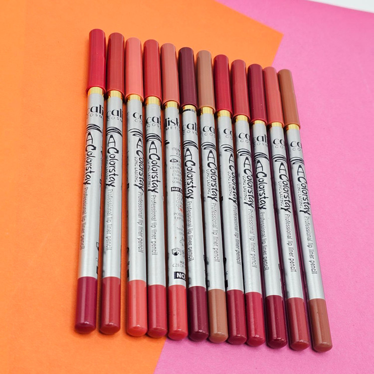 خط لب با کیفیت برند کالیستا بصورت 12 عددی