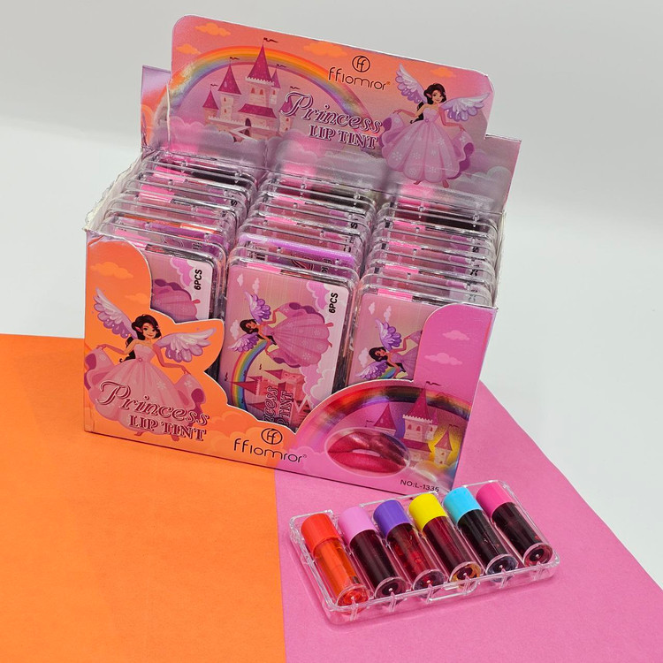 تینت لب کادویی پک 6 عددی پرنسس