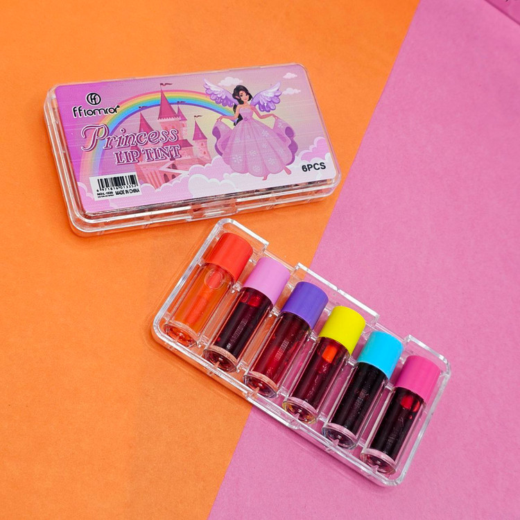 تینت لب کادویی پک 6 عددی پرنسس