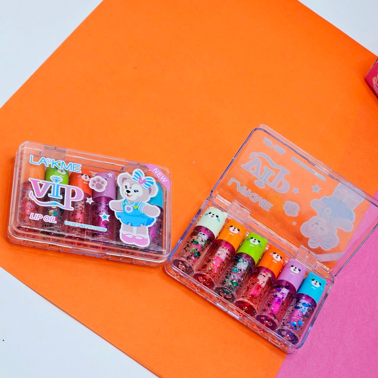 لیپ گلاس ( برق لب ) کادویی پک 6 عددی VIP