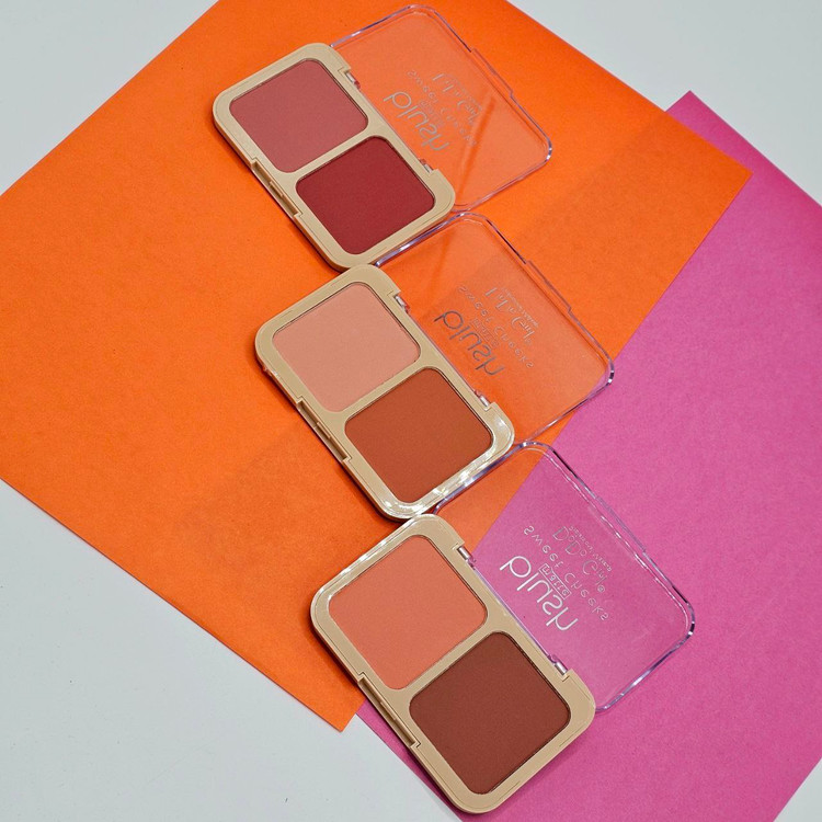 پالت رژگونه دو رنگ برند Do Do Girl