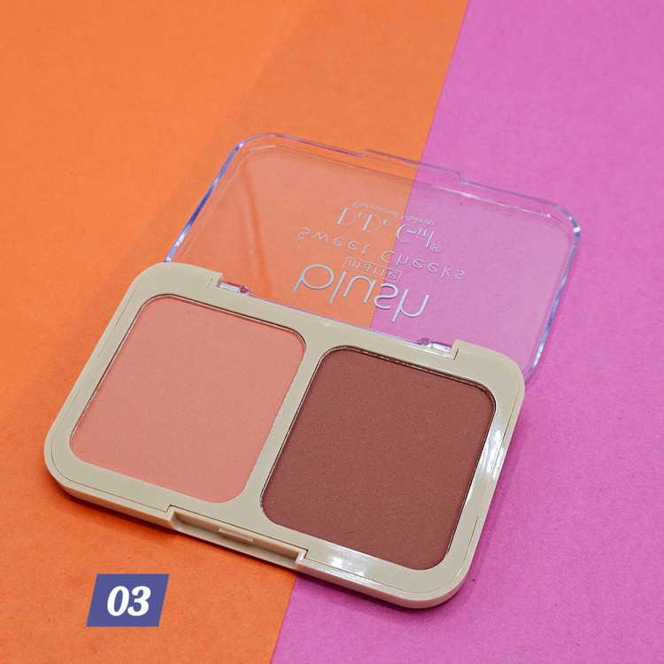 پالت رژگونه دو رنگ برند Do Do Girl