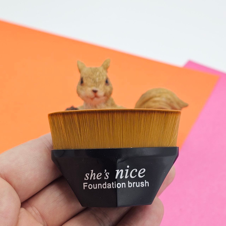 براش جادویی کرم پودر سایز بزرگ برند شی نایس