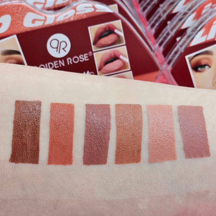 پک رژلب مایع 6 عددی کادویی برند کویدن رز