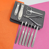 ست مانیکور 10 تکه تیتانیومی حرفه ای