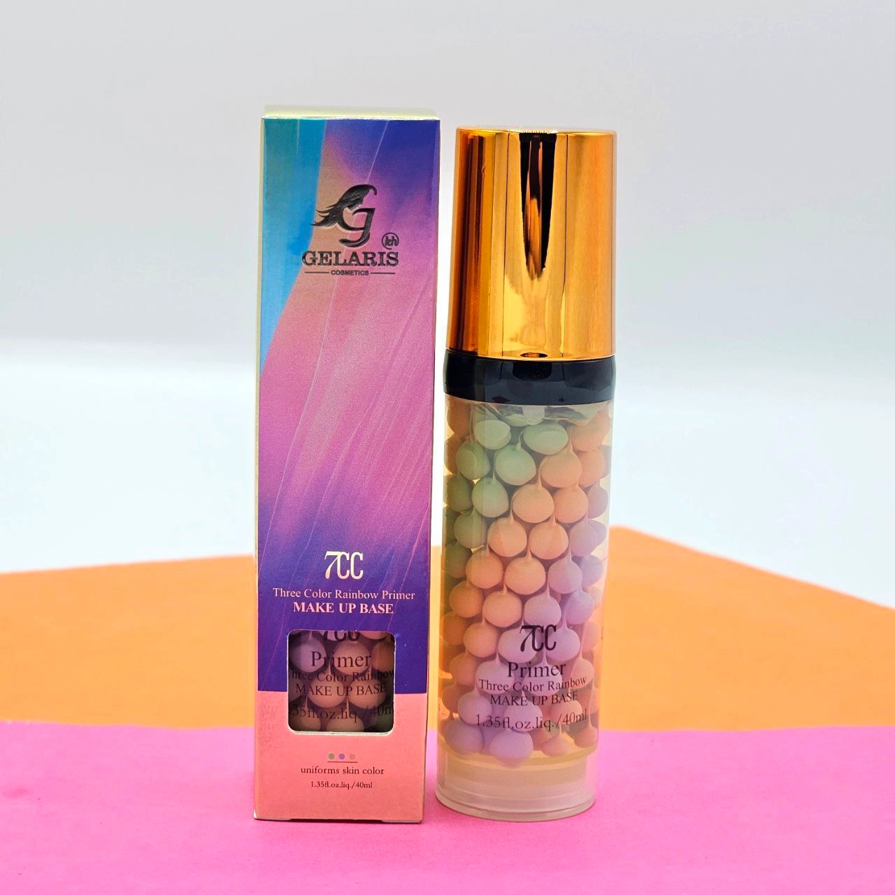 پرایمر رنگین کمانی و مرواریدی برند گلاریس