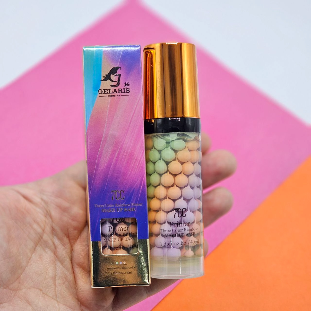 پرایمر رنگین کمانی و مرواریدی برند گلاریس