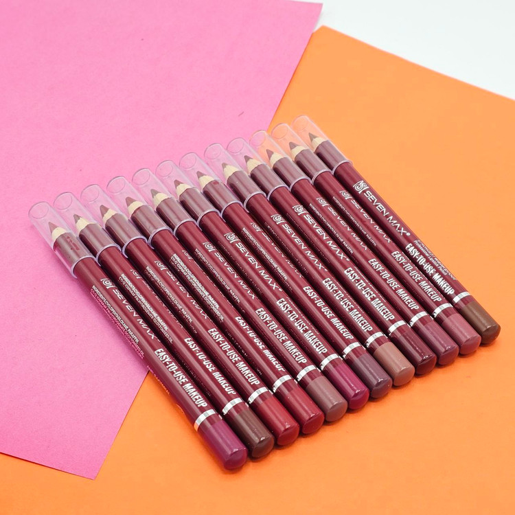 رژلب مدادی با کیفیت و روان برند 7MAX سون مکس