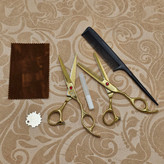 ست کامل قیچی کوتاهی و پیتاژ حرفه ای