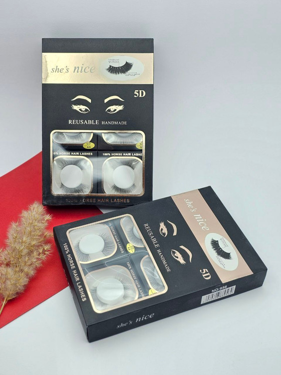 مژه مصنوعی پنج بعدی برند شی نایس