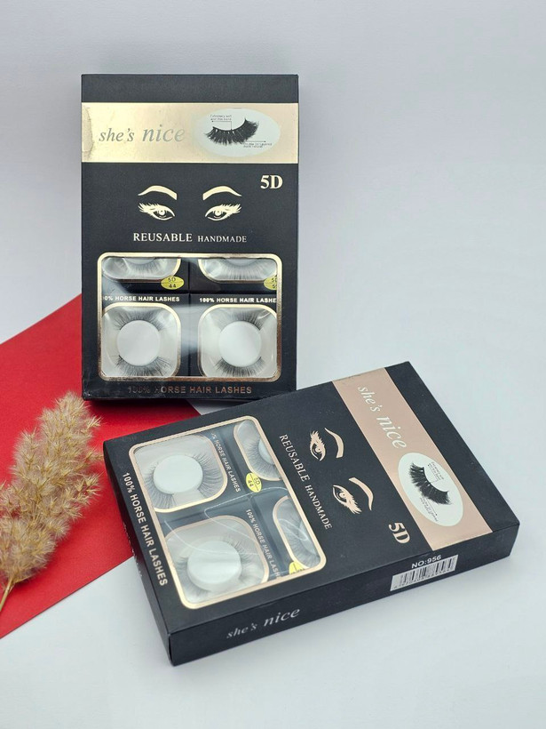 مژه مصنوعی پنج بعدی برند شی نایس