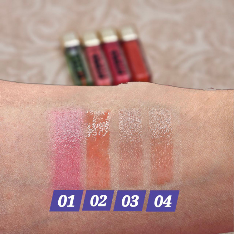 روژگونه مایع روغنی و لیپ گلاس حرارتی مجیک