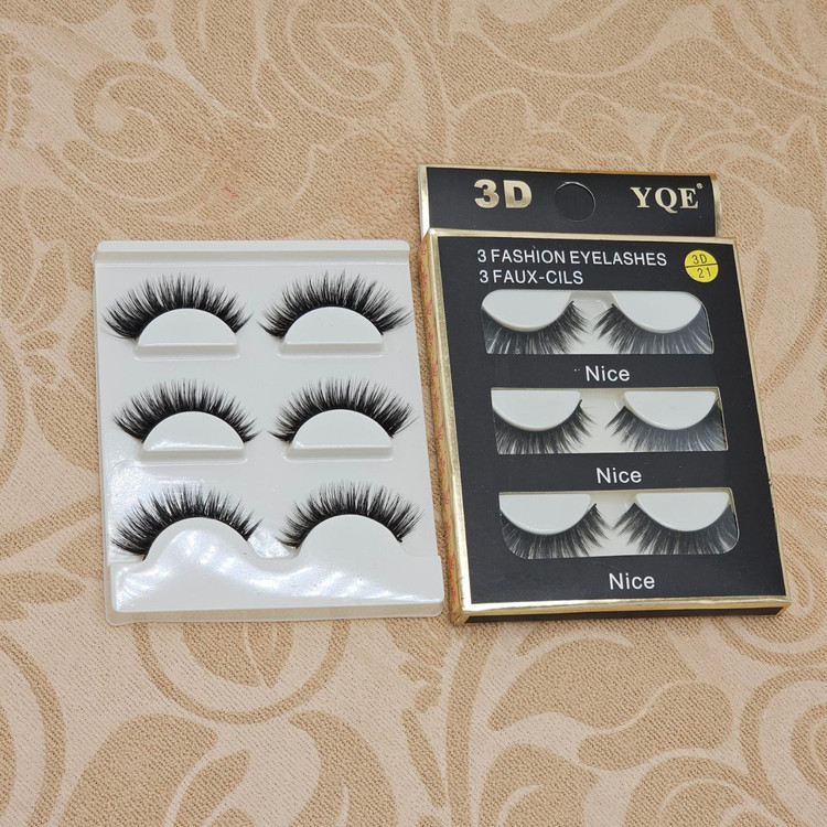 مژه سه جفتی سه بعدی 3D نایس