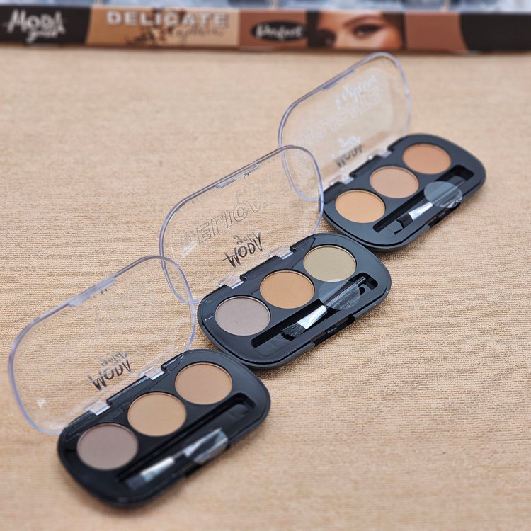 سایه ابرو 3 رنگ برند مودا