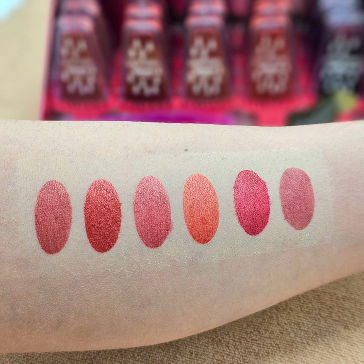 رژلب مایع وتینت لب طرح هندوانه برند لیدی گاش