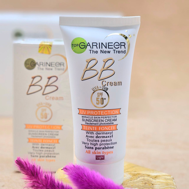 ضدآفتاب هلال طلایی درجه یک بی بی گارنیر SPF 50