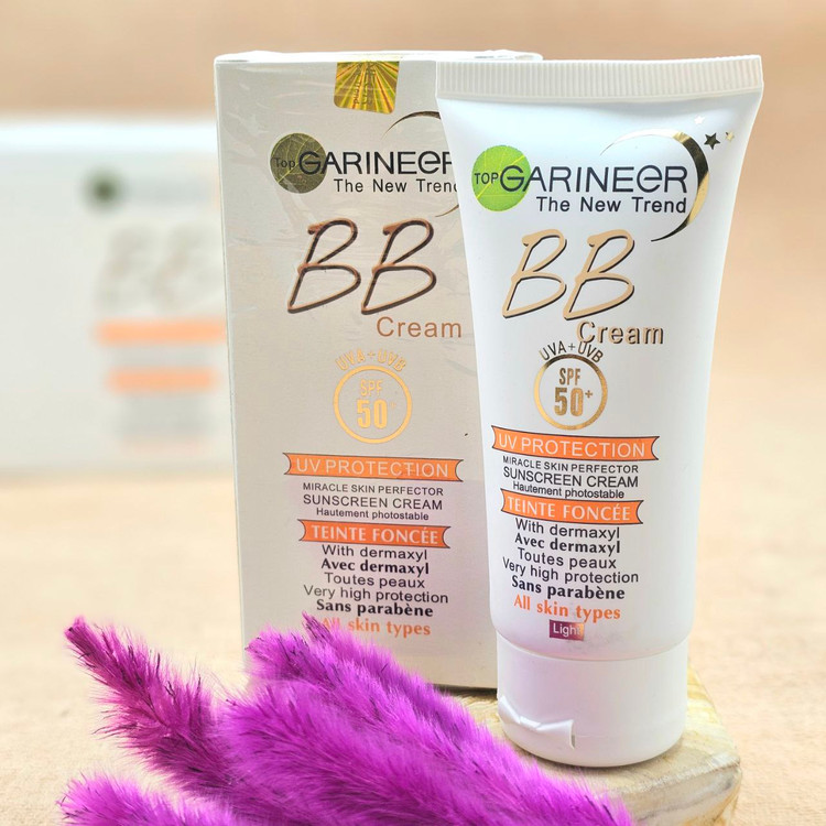 ضدآفتاب هلال طلایی درجه یک بی بی گارنیر SPF 50