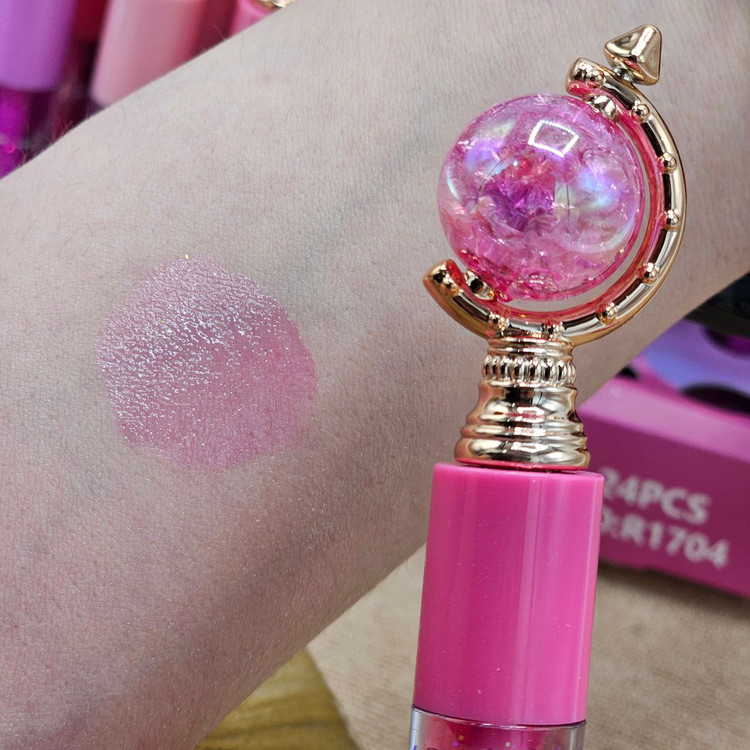 لیپ گلاس و برق لب مدل کهکشانی