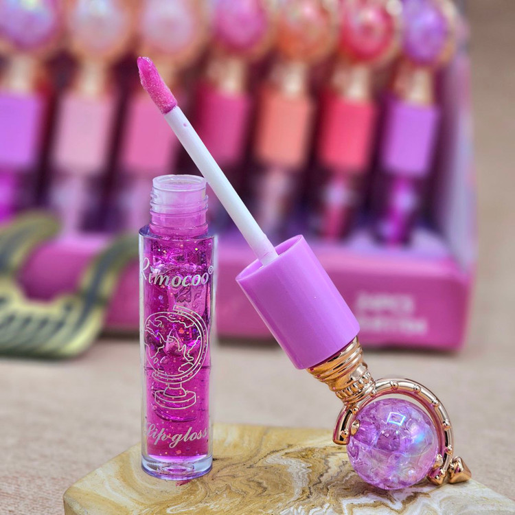 لیپ گلاس و برق لب مدل کهکشانی