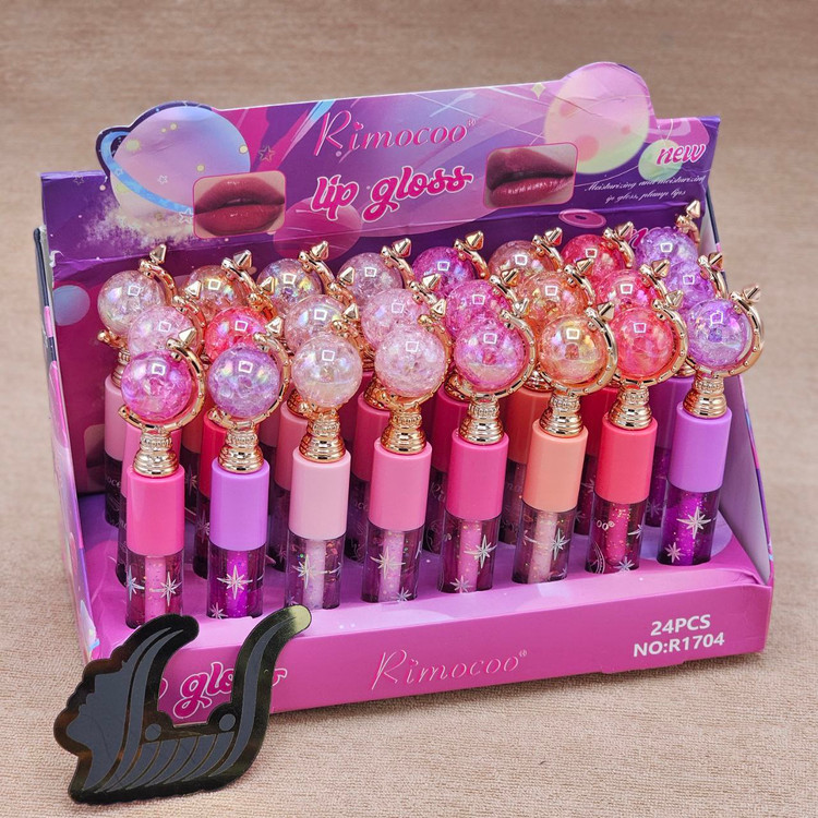 لیپ گلاس و برق لب مدل کهکشانی