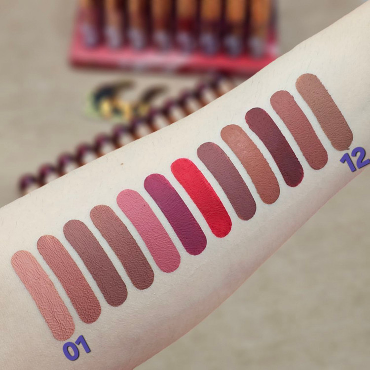 رژلب مایع گلاریس کد G010