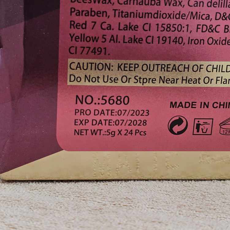 رژلب مایع 6 ضلعی کد 5680