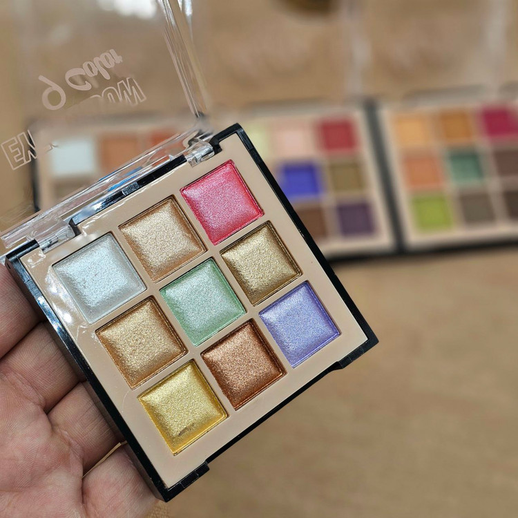 پالت سایه 9 رنگ ترکیبی برند پینک کی