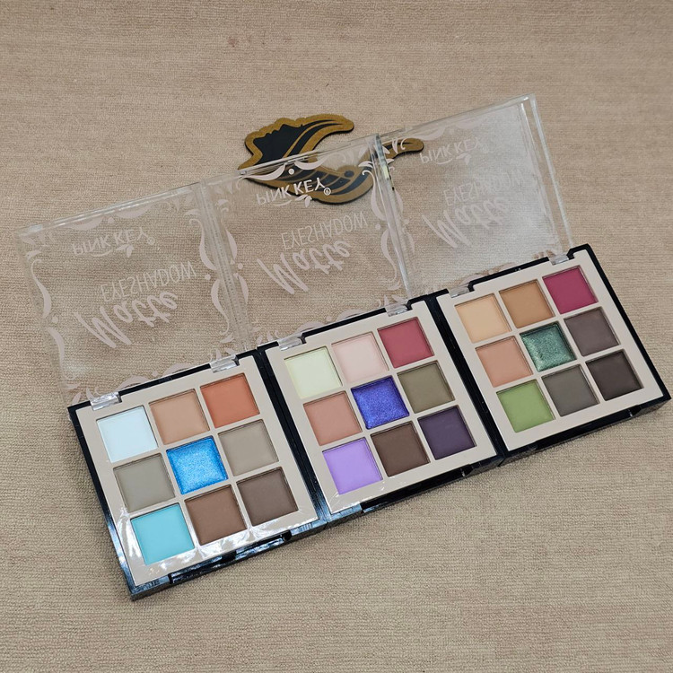 پالت سایه 9 رنگ ترکیبی برند پینک کی