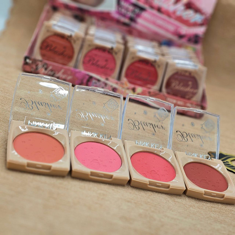 رژگونه تک رنگ مات برند پینک کی