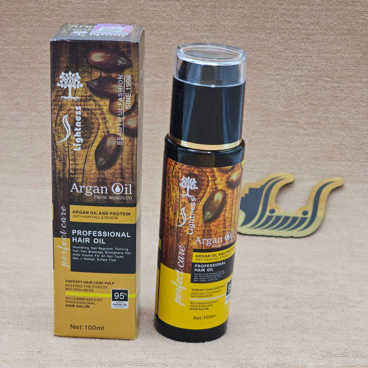 روغن آرگان 95 درصد برند لایتنس اورجینال