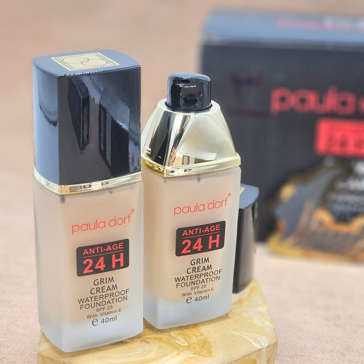 کرم پودر و گریم بادوام برند پولادورف پوشش حرفهای و ضدآب