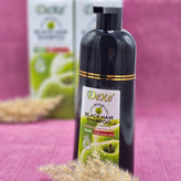 شامپو رنگ مشکی و قهوه ای برند دکس